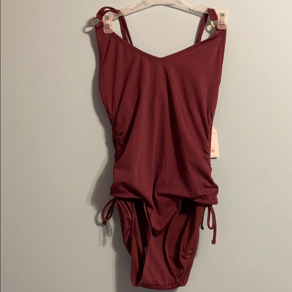 Missy Side Shirred One Piece
